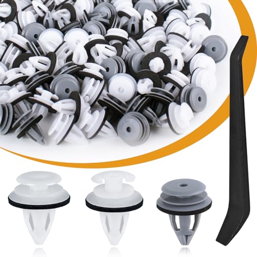Xislet 120Pcs BMW Door Panel Clips Trim Retainer Clips Fit BMW 3 5 7 Series