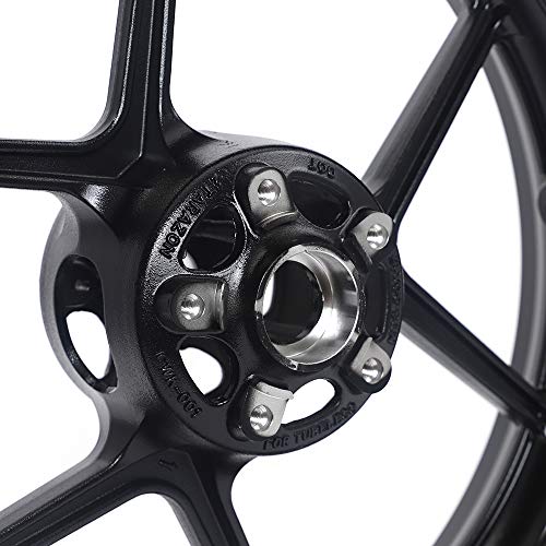 17"x3.5" Front Wheel Rim for Kawasaki Ninja ZX6R ZX10R KLZ1000 - color: Black, size: Ninja ZX6R 2005-2024 ZX10R 06-10 ZX6RR 05 06