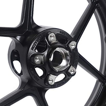 17"x3.5" Front Wheel Rim for Kawasaki Ninja ZX6R ZX10R KLZ1000 - color: Black, size: Ninja ZX6R 2005-2024 ZX10R 06-10 ZX6RR 05 06