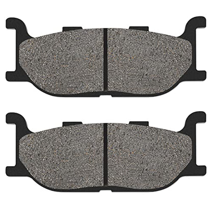 Road Passion Brake Pads Front and Rear Replacement for YAMAHA XVS1100 V-Star Custom Midnight 2007-2008 / XVS1100 V-Star Custom/Classic/Silverado 1999-2009/ Dragstar 1100 XVS1100/ Virago 1100 XV1100