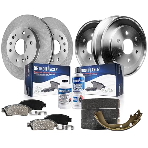 Detroit Axle - Brake Kit for 2005-2008 Chevy GMC Silverado Sierra 1500 - size: 10PR50753/KIT