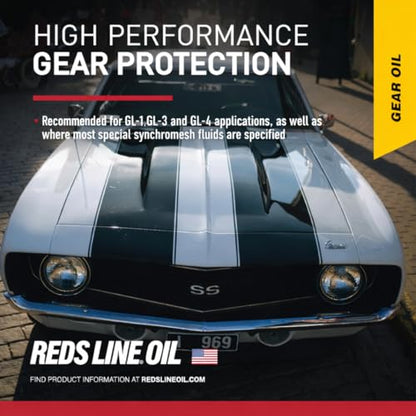Red Line 50305 MT-90 75W-90 GL-4 Manual Transmission and Transaxle Lubricant (MTL) - 1 Gallon