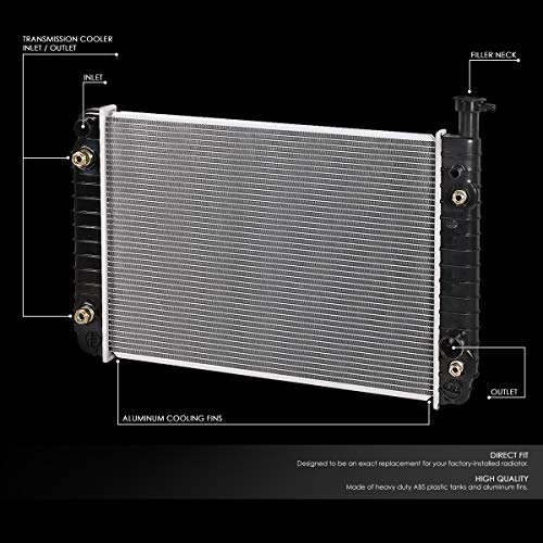 Auto Dynasty 312 Radiator for 1985-1994 GMC Safari Chevy Astro 4.3L V6 AT - color: 85-94 GMC Safari Chevy Astro 4.3L V6 AT