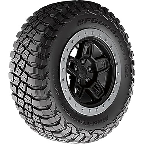BFGoodrich Mud Terrain T/A KM3 Radial Car Tire for Light Trucks, SUVs, and Crossovers, 35x12.50R17/E 121Q - size: 35x12.50R17/E 121Q
