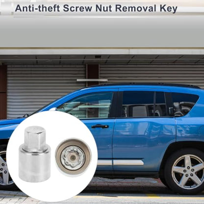 Vehicle Wheel Lock Lugnut for Jeep Compass #804 Anti-theft Screw Nut Removal Key Socket 1pc - size: 804