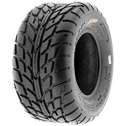 【2】SunF 20x10-9 ATV UTV Tires 20x10x9 Tubeless 6 Ply for 9 Rims - A021, black - size: 20x10-9
