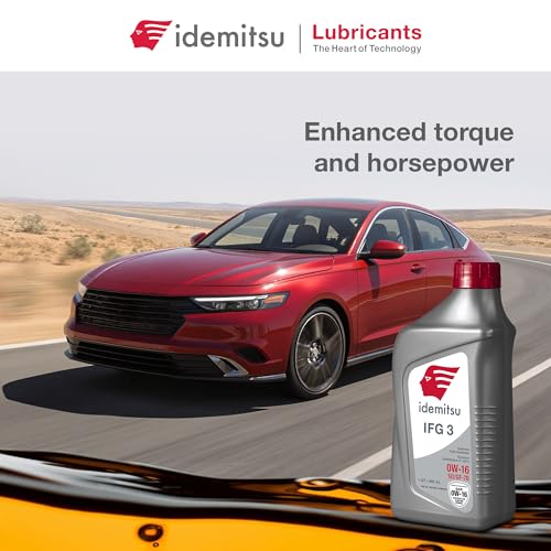 Idemitsu IFG3 0W-16 SP/GF-7B Full Synthetic Motor Oil – 1 Qt, 6 Pack - size: 1 Quart, style: 6 Pack