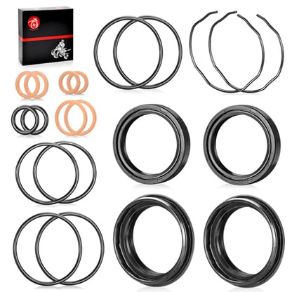 Fork Dust Oil Seals Kit For Suzuki GSX-R600 GSX-R750 GSF1200 Bandit 1200