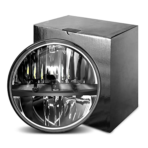 WHDZ 7 Inch Round Led Headlight for Wrangler Cj Jk Tj Motorcycle Offroad Vehicles