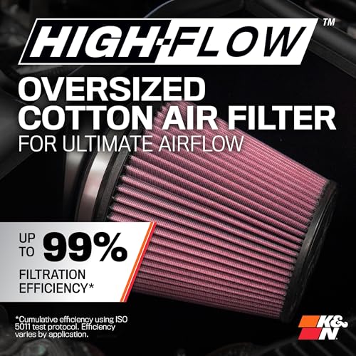 K&N Cold Air Intake System: High-Flow Air Filter, Increase Performance & Acceleration: Compatible with 2012-2015 Chervolet: Camaro, 57-3078 - style: 50 State Legal
