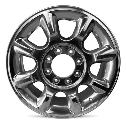 New OEM Replacement Wheel for 2011-2016 Ford F250SD 20x8 inch Aluminum Rim Polished Silver Fit 275/55R20 - size: 20x8 inch 2011-2016 F250SD