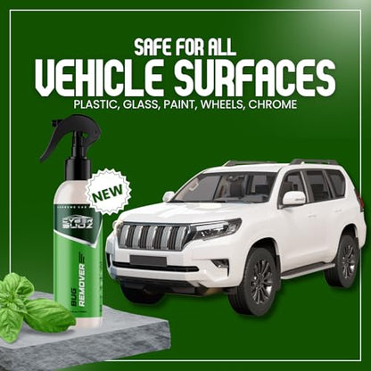 Bug Remover for Cars Exterior - Spray Dissolves Bug Splatter, Bird Poop, Tar and Road Grime - Safe on Paint, Chrome, Glass, & More - pH Neutral, Ceramic & Wax Safe - 16oz