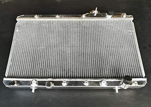 Aluminum radiator & fans for CRV CR-V 2.0 L4 4CYL 2.0 L4 1997-2001 AT