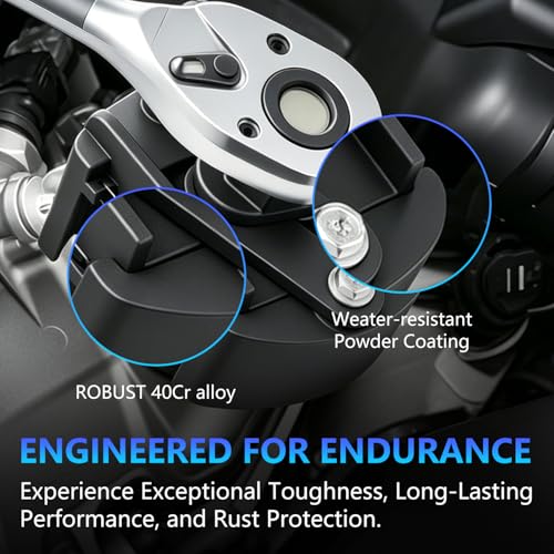 Universal Adjustable Oil Filter Wrench, 60-80 mm(2-3/8" to 3-1/8") & 80-105 mm Drive Cap Style Oil Filter Removal Tool, Oil Filter Removal Tool Fits Cars, Motorcycles & ATVs, 2 PCS