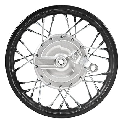 Trkimal Front Wheel Rim Hub for Motocross Off Road Dirt Pit Bike (2.5-10 Front Wheel Rim) - size: 2.5-10 Front Wheel Rim