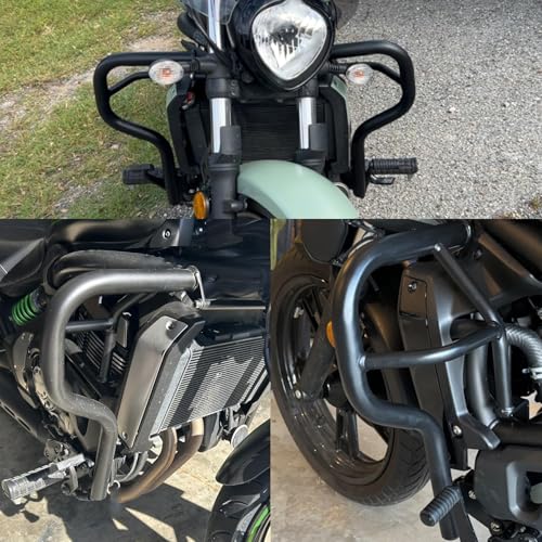 MZS Motorcycle Engine Guard Highway Crash Bar for Vulcan S 650 2015-2026 - size: Vulcan S 650 2015-2026