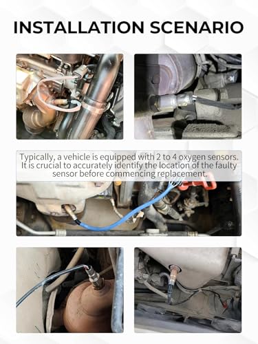 O2 Oxygen Sensor Downstream Fit for Toyota Camry Avalon 4Runner RAV4 Solara Sequoia Tundra, Lexus ES350 GX470 LX570 NX300h, 2008 2009 2010 2011 2012 2013 2014 2015 2016#234-4622 250-24360