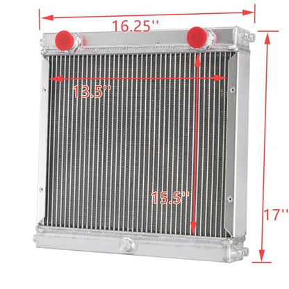 3 Row Aluminum Radiator For Dragster/Roadster Double Pass Radiators