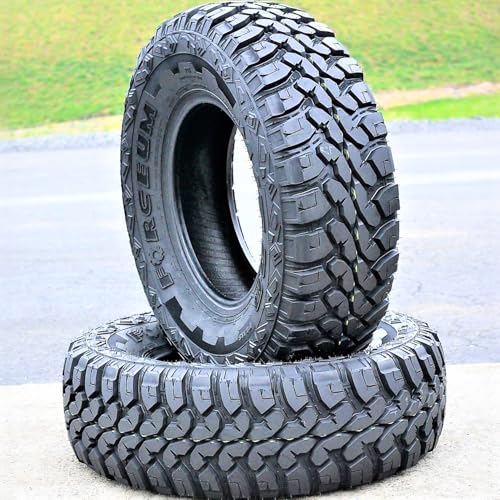 Forceum M/T 08 Plus Mud Off-Road Light Truck Radial Tire-27X8.50R14LT 27X8.50X14 27X8.50-14 95Q Load Range C LRC 6-Ply BSW Black Side Wall - size: LT27X8.50R14