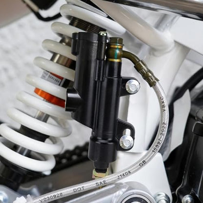 Rear Brake Master Cylinder Coolster for 50cc 70cc 90cc 110cc 125cc ATV Chinese Dirt Bike Quad Taotao Baja BMS Roketa Apollo Sunl Xpro Pitster Piranha NSTKazuma