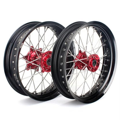 TOFR 17" Wheels Rims for Honda CRF250R CRF250X 14-25 CRF450R CRF450X 20-25 - size: 17" 17" Front Rear