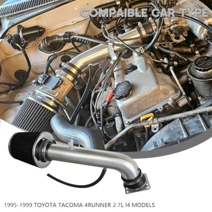 Cold Air Intake for 1995-1999 Toyota Tacoma 4Runner 2.7L L4 - size: 1995-1999 Toyota Tacoma 4Runner 2.7L L4