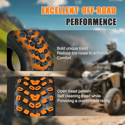 TRIPOWER 22x11-10 ATV UTV Tires 22x11x10 All-Terrain Trail Sand Mud Sport Off-Road Tire Tires, 6PR Tubeless, Set of 2 - size: 22x11-10