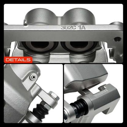 A-Premium Front Left and Right Side Disc Brake Caliper with Bracket - style: #18-B4918A+18-B4919A