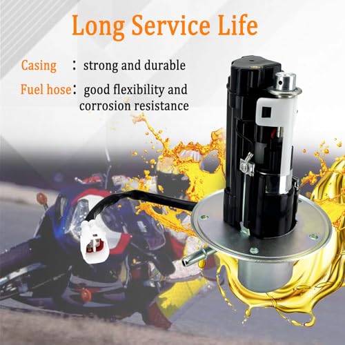 15100-35F20 Fuel Pump Assembly Compatible with 2001-2003 Suzuki GSXR600,2000-2003 GSXR750,Motorcycle Fuel Pump 1510035F20 15100 35F20