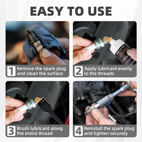 Realth Copper Anti Seize Thread Lubricant 1 oz High Temp Anti-Seize Grease - color: Copper, size: 30g