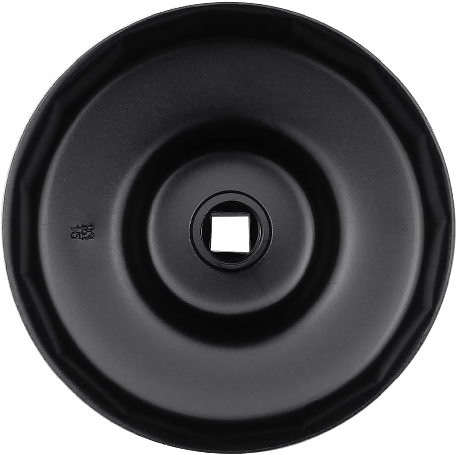 93mm 15 Flutes Oil Filter Wrench for Dodge Ram Cummins Oil Filters, Steel Oil Filter Socket Removal Tool for 5.9/6.7 Cummins Diesel