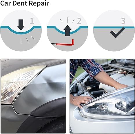 SINKHANUN Multifunctional Car Tool Kit, 18 PCS with Carrying Bag