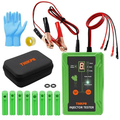 Universal Fuel Injector Tester Cleaner Tool Kit, DIY Cleaning Tool - color: Green