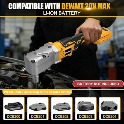 Right Angle Impact Wrench for Dewalt 20V MAX Battery (No Battery)