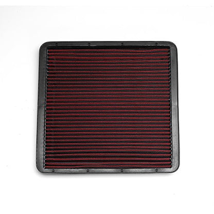 DNA Motoring AFPN-140-RD Clean Air Washable Drop In Panel Air Filter [Compatible with 09-17 F-150/09-16 F-250 F-350/09-15 F-450/09-15 F-550 SD / 07-17 Expedition / 07-17 Navigator ] - style: 09-17 F150