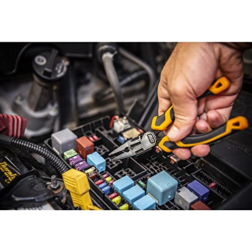 GEARWRENCH 6 Pc. Pitbull Dual Material Mixed Plier Set - 82204C - size: 6 Piece, style: Mixed Set