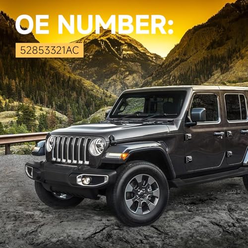 Front Drive Shaft Fit for Jeep Wrangler JK 3.8L 2007-2011 V6 3.8L # 52853321AC - size: 52853321AC; Front; 32.99in - 37.99"