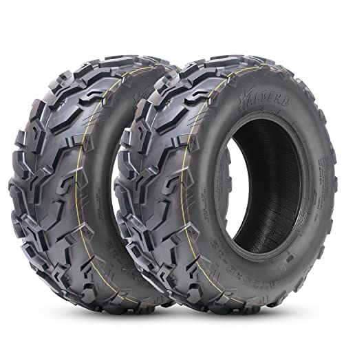 HALBERD 25x8-12 ATV/UTV Tires, 6PR New Tread, Pack of 2 - size: 25x8-12