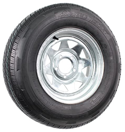 eCustomrim 2-Pack Radial Trailer Tire Rim Assembly ST205/75R14 Galvanized