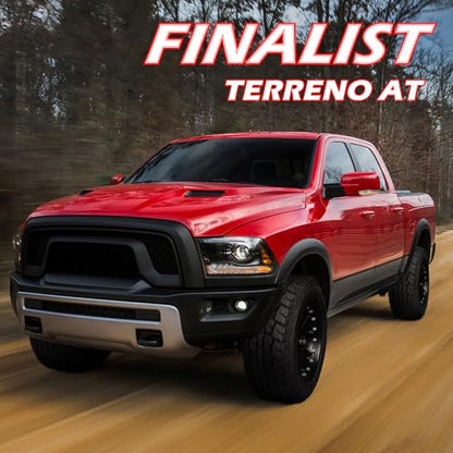 Set of 4 Finalist Terreno A/T LT275/65R18 123/120S 10 Ply All Terrain Tires - size: LT275/65R18