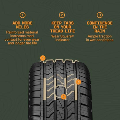 Cooper Endeavor Plus All-Season 205/70R16 97H Tire - size: 205/70R16 97H