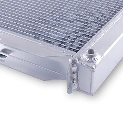 OHOB-COOL 3 Row Full Aluminum Radiator For 1971 1972 1973 Ford Mustang Fairlane Torino LTD, Mercury V8 5.0 5.8 6.4 7.0L - size: 71-73 ford
