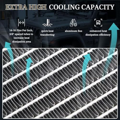 3 Row Aluminum Radiator For 1979-1982 Toyota Corolla TE71 TE72 1.8 1.6L L4 MT 1980 1981 Radiators
