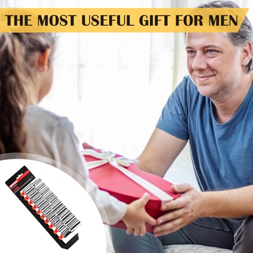Egofine 10PCS 1/2” Drive Deep Socket Set,Metric Socket Set（10mm-21mm,6 Point Socket Set With Hanging Bracket,Cr-V Steel - color: 10pc Deep Socket Set, size: 1/2