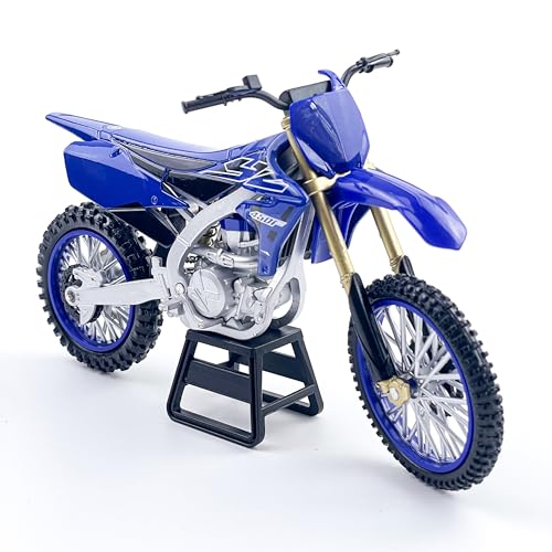 Dirt Bike Model, 1/12 Scale YZ450F DieCast Motorcycle Model，Motocross Motorbike with Realistic Details, Alloy Body, Display Gift for Enthusiasts