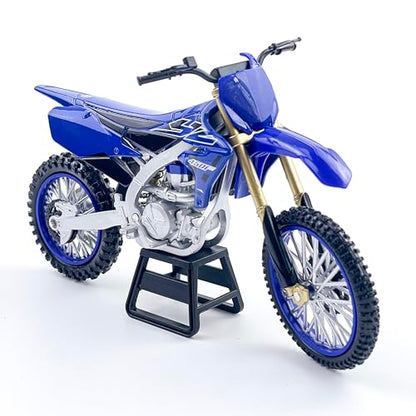 Dirt Bike Model, 1/12 Scale YZ450F DieCast Motorcycle Model，Motocross Motorbike with Realistic Details, Alloy Body, Display Gift for Enthusiasts
