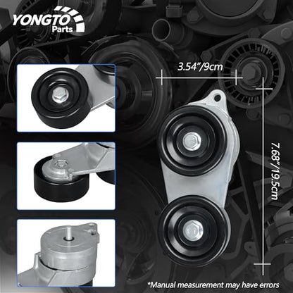 38332 Belt Tensioner Pulley Compatible with Honda Odyssey Accord Acura TL