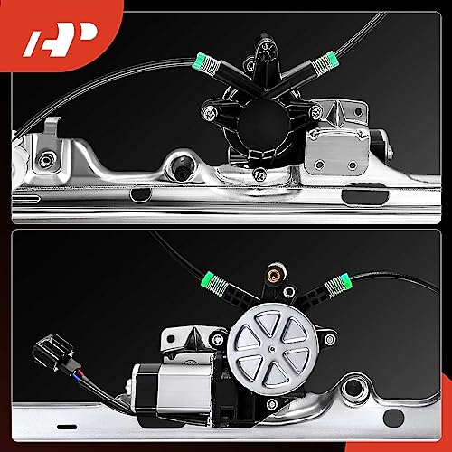 A-Premium Front Driver Side Power Window Regulator with Motor - size: Front Driver Side (LH)