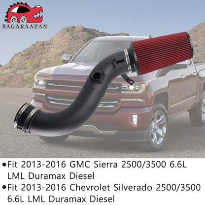 Cold Air Intake for 13-16 Silverado/Sierra 2500/3500 6.6L Diesel - color: 13-16 Chevy/GMC/LML 6.6l Diesel