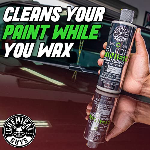 Chemical Guys, Slick Finish Cleaner Wax, Light Cleanser & Carnauba, 16 oz
